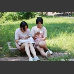 中学生隨意毕业照