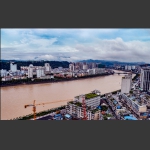 雨后澧水河