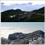 天门山寺的夏天与冬天