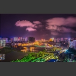 雨后夜色
