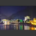 凤凰夜晚