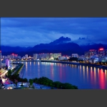 小城夜景