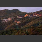 晨光普照天门寺