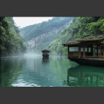 迎面驶来