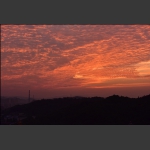郊外晨雲