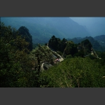 俯视武当山