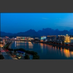 澧水河夜景