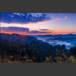 雨后天子山
