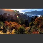 多彩天子山