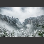大峡谷雪云海