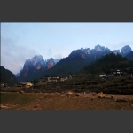 夕照清风峡