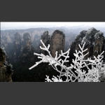 冰天雪地黄石寨～四