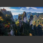 峰林秋色