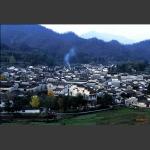 宏村炊烟