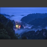 黄石寨夜色