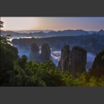 黄石寨晨曦