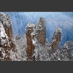 《峰林雪韵》