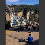 玻璃桥景观