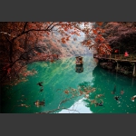 《峡谷秋意》