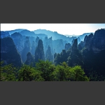 秀美奇峰林