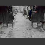 老宅青石路