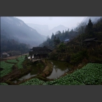 山村的早晨