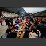 罗水乡土家人大年饭-5