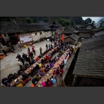 罗水乡土家人大年饭-3