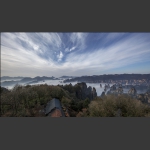 冬末初春天子山
