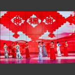 歌颂“中国红”