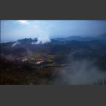 云雾梯田