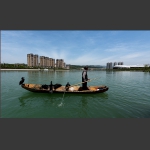 蓝天碧水母亲河