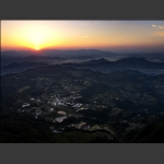 龙凤梯田日出