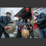 打围鼓