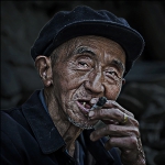 罗水老艺人