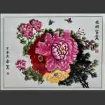 老姐初学画牡丹
