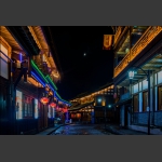 古楼月夜