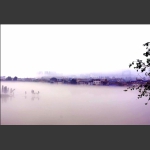 澧水雾景