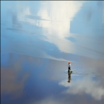 一个人的海滩