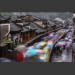 烟雨凤凰古城