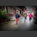 奔跑