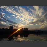 落日余晖