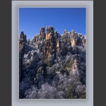 雪后天子山