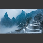 天门初雪