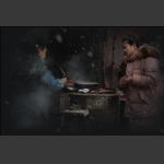 雪中薯飘香