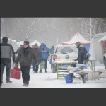 雪中集市