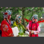 京剧票友进校园