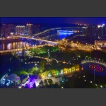 庸城夜色