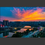 澧水晚霞