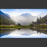 美丽山村
